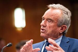 Robert F. Kennedy, Jr., Secretary of the Department of Health and Human Services, testifies in front of the Senate Committee on Appropriations Subcommittee on Departments of Labor, Health and Human Services, and Education, and Related Agencies, in Washington, D.C., on May 20, 2025. editorial_image