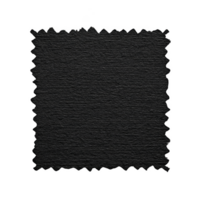 isto mostra texturizado Preto tecido amostra com ziguezague borda, frequentemente usava para Projeto ou moda propósitos. tecido parece para ter sutil brilho e tecido padrão.preto tecido amostra com ziguezague Beira png