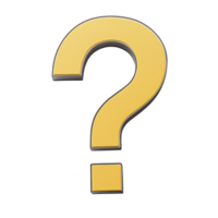 large, yellow question mark with textured surface stands out against transparent background, symbolizing curiosity and inquiry. bold design is eye catching and thought provoking png