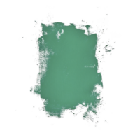 textured green paint stroke on transparent background, showcasing artistic and creative design. brushstroke has rough edges, adding dynamic and expressive feel png