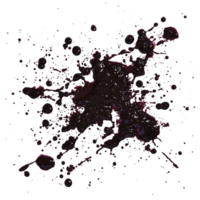 dinâmico respingo do Sombrio pintura cria abstrato padronizar contra transparência fundo, evocando sentido do energia e movimento. Espirrar efeito é negrito e expressivo png