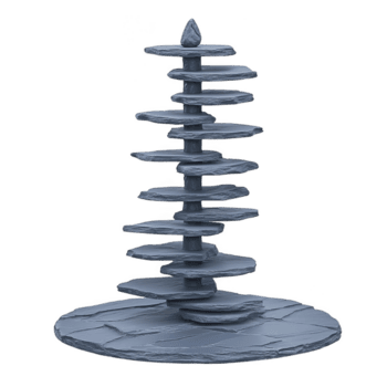 balanserad stack av platt stenar former lång, konstnärlig skulptur på cirkulär bas, frammanande känsla av lugn och harmoni. slät, skiktad stenar skapa visuellt lockande strukturera png