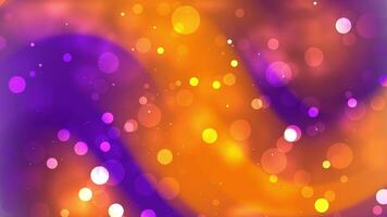 Abstract Background Purple and Orange light shimmer Colors with glowing dots suitable for presentations, events, invitations, social media posts, website banners, and graphic design projects video