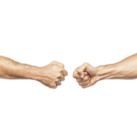 Two fists are about to bump in gesture of friendship and solidarity, symbolizing unity and support. image captures moment of connection and mutual respect png