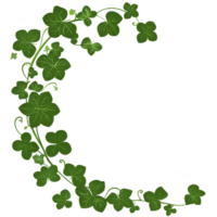 crescent shaped arrangement of lush green ivy leaves creates natural and elegant design. leaves are detailed with visible veins, adding texture and depth to composition png