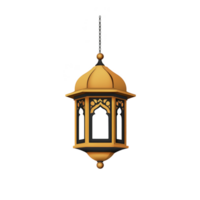 decorative golden lantern with intricate patterns hangs elegantly, casting warm glow. lantern design is reminiscent of traditional styles, adding touch of cultural charm png