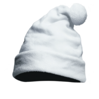 cozy white winter hat with fluffy pom pom, perfect for keeping warm in cold weather. soft texture and simple design make it versatile accessory for any winter outfit png