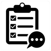 Summarize icon in black filled color vector