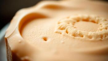 close up of a cake with frosting on it photo