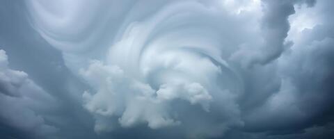 very large cloud in the sky with a lot of clouds photo