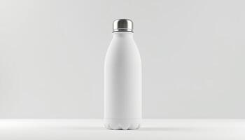 Stylish Stainless Steel Water Bottle with Modern Minimalist Look photo