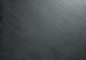 Dark Gray Slate Texture Background - Diagonal Lines, Scratchy Surface, Abstract, Grunge, Rough. photo