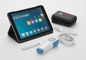 Digital health monitoring devices photo