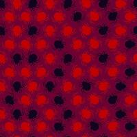 Seamless Halloween Pattern with Spiders in Hand Drawn Style on Red Background. Doodle arachnid web perfect for cards, party invitations, web, fashion, print vector