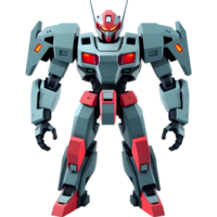 3d Red and Blue Combat Robot png