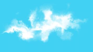 Realistic Clouds Blue Sky with Several Layers of Clouds. video