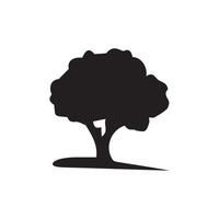 A Large Tree Icon for Nature-Inspired Design vector