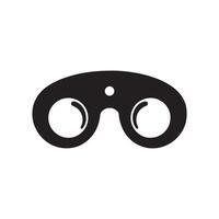 Binocular Icon, Explore, Search Symbol for Apps and Websites vector