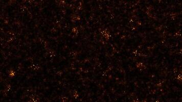 VJ Loop glow star particles float up on black abstract background video
