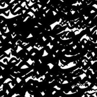Seamless pattern with wavy grunge brush strokes in abstract shapes on white background. vector