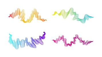 Abstract backdrop with gradient lines vector