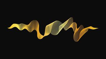 Abstract backdrop with luxury waves on dark background. Modern technology , wave design. illustration vector