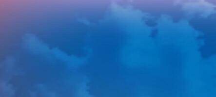 Modern blue with clouds. Header banner. Bright abstract presentation backdrop. illustration vector