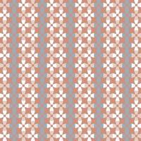 Retro Geometric Seamless Pattern in Earth Tones vector