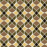 Intricate Geometric Pattern in Earthy Tones and Symmetrical Flow vector