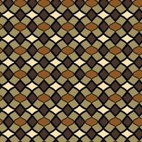Elegant Geometric Lattice Pattern in Earthy Tones of Brown and Beige vector