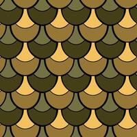 Earthy Scale-Inspired Seamless Pattern for Textile Design vector