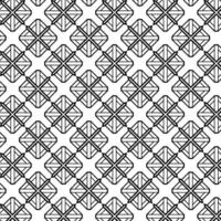 Elegant Seamless Pattern of Hexagons and Stars on White Background vector