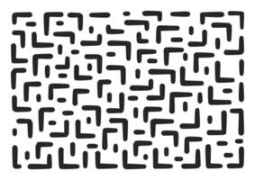 Hand drawn corner elements, rectangular frames by marker, text corners, quote frame, geometric pattern. Black Crayon marker lines, underlines, frames, grunge texture, doodle sketch illustration vector
