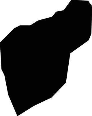 Debubawi Mibrak Eritrea silhouette map