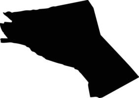 Deurne Netherlands silhouette map vector