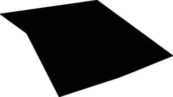 Dingxiangxian China silhouette map vector