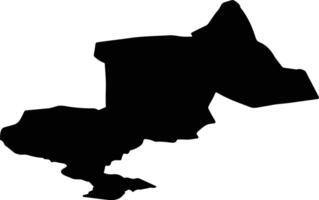 Dinkelland Netherlands silhouette map vector