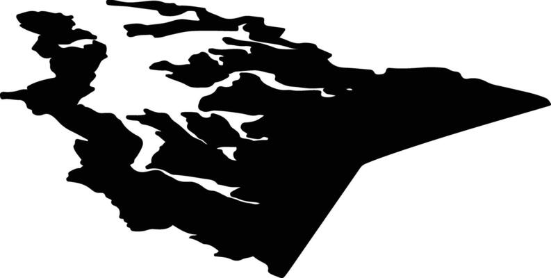 Divtasvuodna smj 1 Norway silhouette map