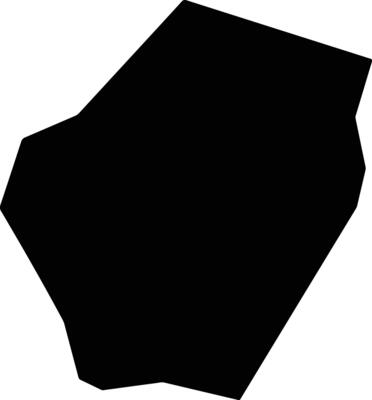 Docamel La Resource Saint Lucia silhouette map