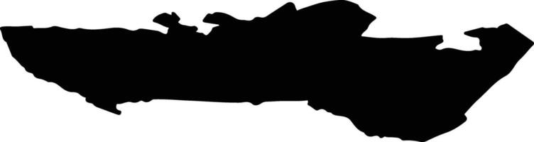 Doetinchem Netherlands silhouette map vector