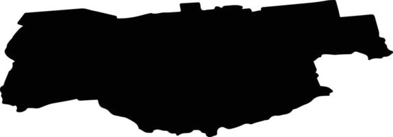 Drustu pag Latvia silhouette map vector