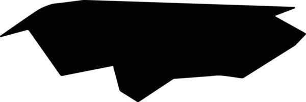 Durbe Latvia silhouette map vector