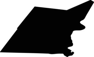 Eemnes Netherlands silhouette map vector