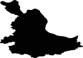 Eferding Austria silhouette map vector