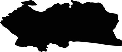 Eidsberg nor Norway silhouette map vector