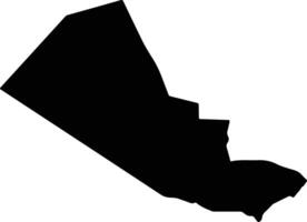 Faasaleleaga II Samoa silhouette map vector