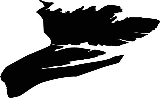 Gamvik nor Norway silhouette map