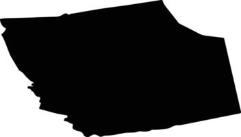 Gemert Bakel Netherlands silhouette map vector