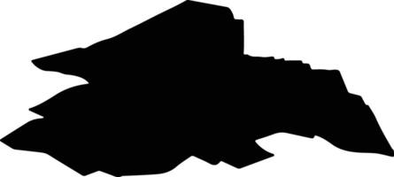 Gouda Netherlands silhouette map vector