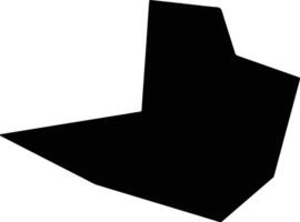 Gujiaoshi China silhouette map vector